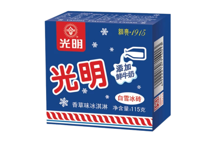 Ice Cream - Snow Ice Original 光明白雪冰砖冰淇淋原味 115gm（VIP会员价：RM3.80）
